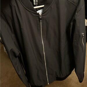 Black Bomber Jacket